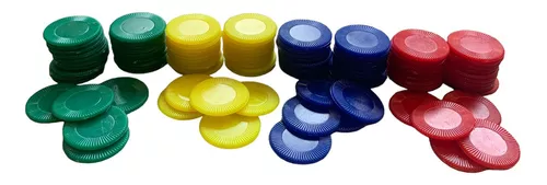Plástico Peões Jogo Tabuleiro Fichas Azul Roxo Amarelo Verde