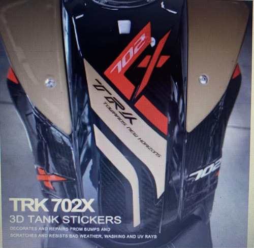 Benelli Trk 702x Protector Beige De Tanque Tank Pad B