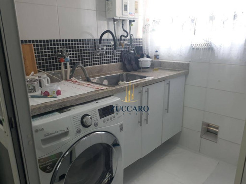 Apartamento Com 3 Dormitórios À Venda, 75 M² Por R$ 415.000 - Jardim Nova Taboão - Guarulhos/sp - Ap14605