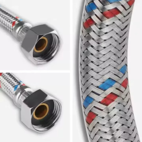 Flexible Par Agua Calefont 60cms 1/2 Hi X1/2 Hi Altapresion