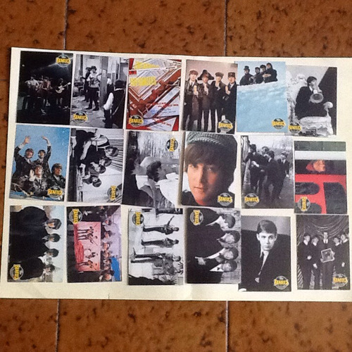 The Beatles 18 Tarjetas Coleccionables