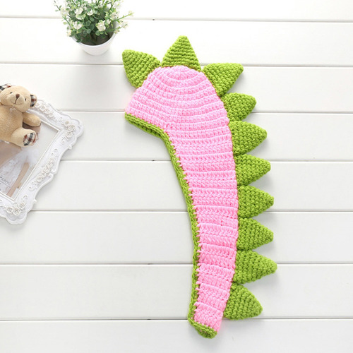 Gorro Tejido Dinosaurio Bebé Unisex Gorro De Ganchillo Hecho