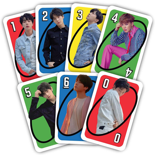 Uno Version Bts Juego De Cartas Para Fans K Pop Dynamite Todo Puzzle