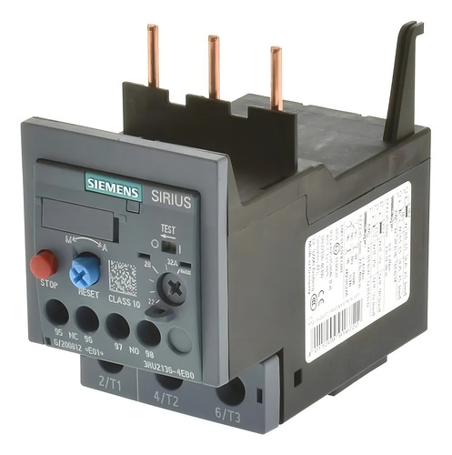 Rele De Sobrecarga S2 Clase 10 Siemens 3ru2136-4eb0