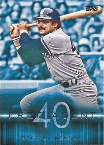 Barajita Reggie Jackson Agent 40 Topps 2015 #f40-11 Yankees