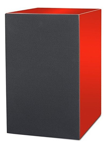 Project Box Speaker Box 5 Red Surround Audiophile Bookshelf