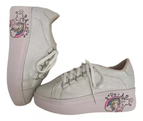 Nena Plataforma Niña Urbana Sneakers Moda