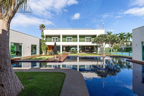 Imagem 1 de 30 de ** Jardim Acapulco - Oportunidade - Cinematográfica Mansão Em Estilo Contemporâneo - 6 Suítes - 9 Vagas ** - Ca0014