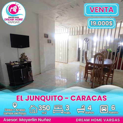 Casa + Anexo En Venta Sector Lomas De Paya, El Junquito - Caracas