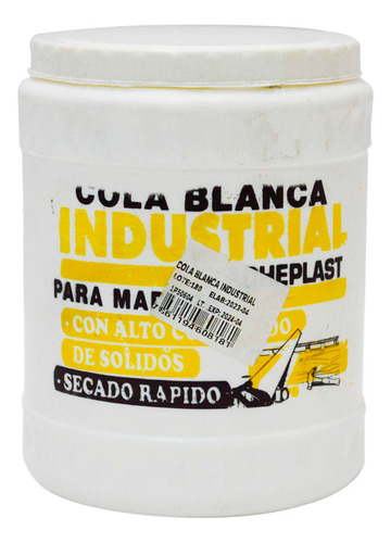 Cola Blanca Adheplast  Industrial Madera Litro