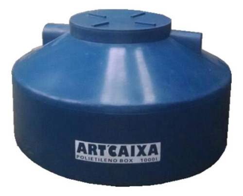 Tanque de água Artcaixa Box vertical polietileno 1000L azul