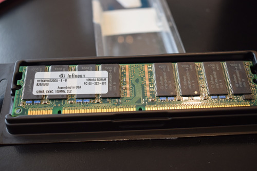 Memoria 128mb Pc100-222-620 16mx64 Sdram Infineon