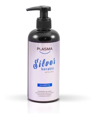 Shampoo Neutralizador De Tono Silver Magic 300ml Plasma