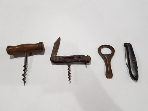 Imagen 2 de 8 de Antiguos Sacacorchos Destapador Y Navaja Mag 58515