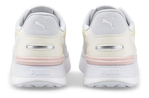 Imagen 3 de 7 de Zapatilla Puma R78 Voyage Blanco Mujer