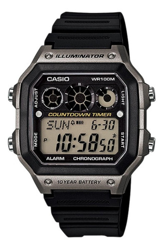 Reloj Casio Ae-1300wh-8av: Deportivo, Funcional, Resistente 