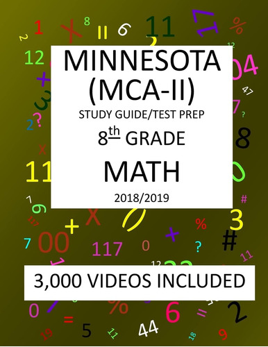 Libro: En Ingles 8th Grade Minnesota Mca Ii 2019 Math Test
