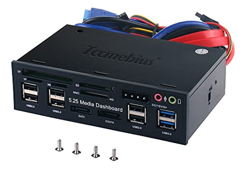 Tccmebius Tcc-ql5e 5.25 Inch Pc Multifunction Dashboard Medi