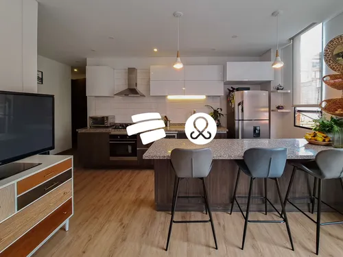 Moderno Apartamento Con Terraza De 23 Mts2