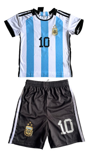 Equipo De Argentina Messi Kit