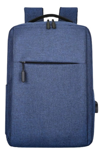 Mochila Casual Trabalho Multifuncional Masculina Reforçada