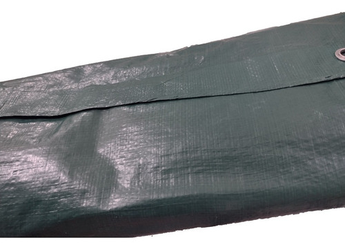 Lona Rafia Cubre Cerco Con Ojales Verde Oscuro 1,5m X 25m Verde Oscuro