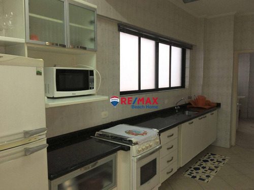 Imagem 10 de 30 de Apartamento Com 03 Dormitórios À Venda, 136 M² Na Barra Funda - Guarujá/sp - Ap3320