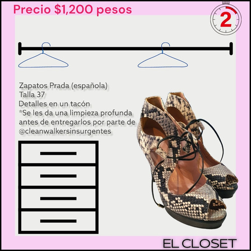 Zapatos Prada Mujer