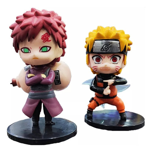 Set Figuras Naruto Shippuden Colección 10 Cm (6 Figuras)