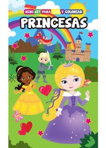 Princesas - Mini Set Leer Y Colorear - Manolito - Libro