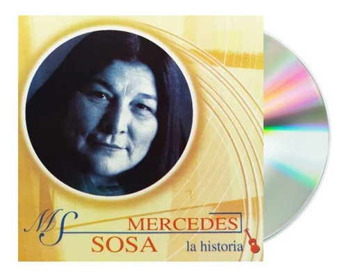 Mercedes Sosa - Serie La Historia - Cd / Álbum Compila&-.