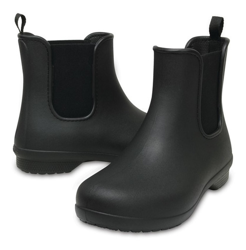 Imagen 2 de 5 de Crocs Botas Freesail Chelsea Black Negro