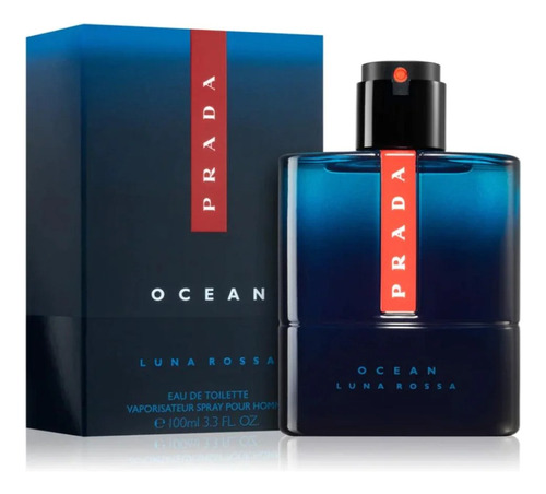 Perfume Prada Luna Rossa Ocean 100ml. Para Caballeros