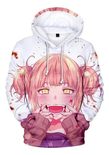 Anime My Hero Academia Himiko Toga Sudadera Con Capucha 3d