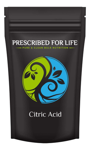 Prescribed For Life Polvo De Acido Citrico | Polvo De Acido