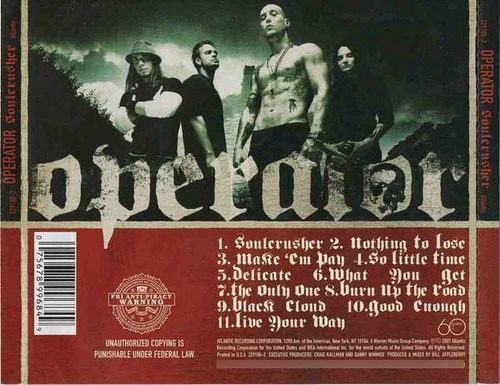 Operator - Soulcrusher Cd P78