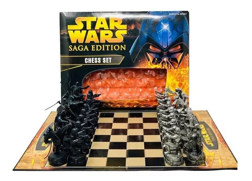 Tabuleiros de Xadrez Criativos  Star wars chess set, Chess set, Chess