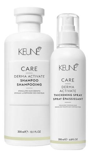 Keune Derma Activate Shampoo + Thickening Spray