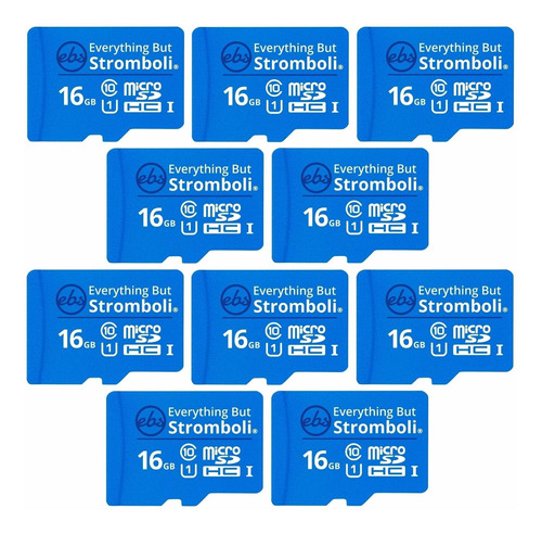 Everything But Stromboli Memoria Microsd 16 Gb Plus 10 1