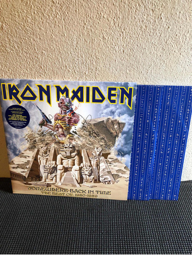 Disco Iron Maiden Somewhere Back In Time Vinil