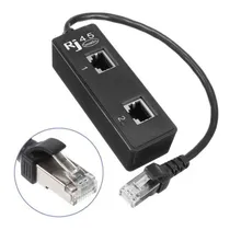 Comprar 1 A 2 Lan Ethernet Red Rj45 Conector Divisor Extensor Adapta