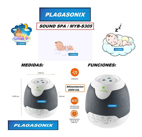 Imagen 5 de 9 de Equipo Spa Relax Sonoro Mas Imagenes Para Bebes 220v.ca.