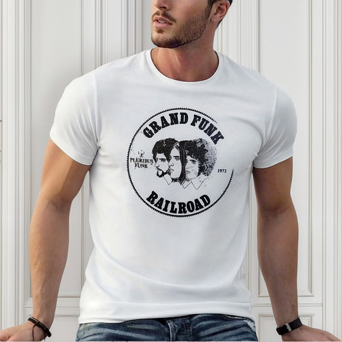 Grand Funk Railroad - E Pluribus Funk Playera Diseñador De