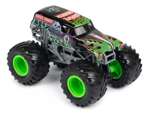 Monster Jam: Gravedigger Vs Avenger Escala 1/64 2 Pack