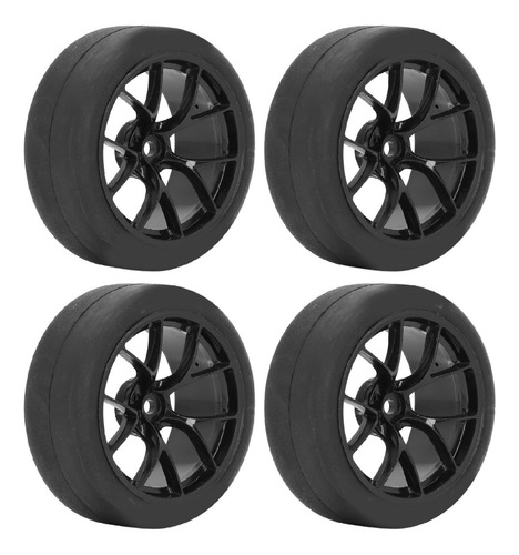 Neumáticos Para Ruedas De Coche Rc, 4 Unidades, 1/10, De Gom