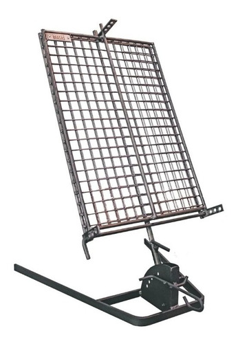 Imagen 1 de 10 de Parrilla Portatil Asador Libro Pinche 40x60 Premium Brasas®
