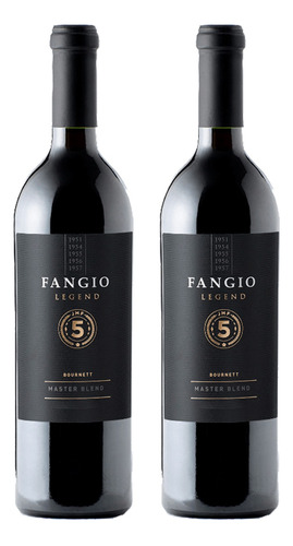 Vino Fangio Legend 5 Master Blend Bodega Bournett 750 Ml X2u