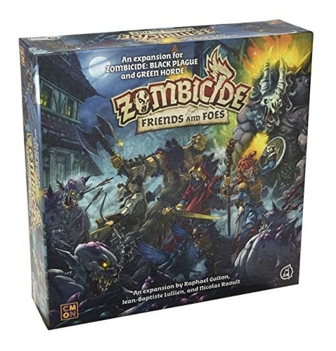 Zombicide Black P And Green Horde Expansion Friends & Foes
