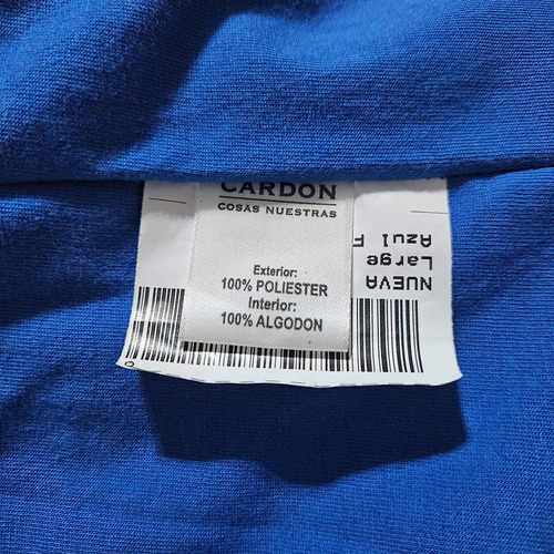 Campera Cardon Azul Francia - Talle G - Forrada (Usado)