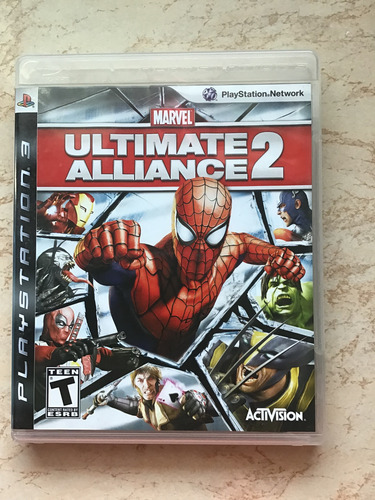 Juego Físico Para Ps3 Marvel Ultimate Alliance 2 (Usado)